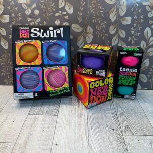 NEEDOH LOT Color change, Teenie Swirl pack, Cool Cats and Teenie Funky Pup pack